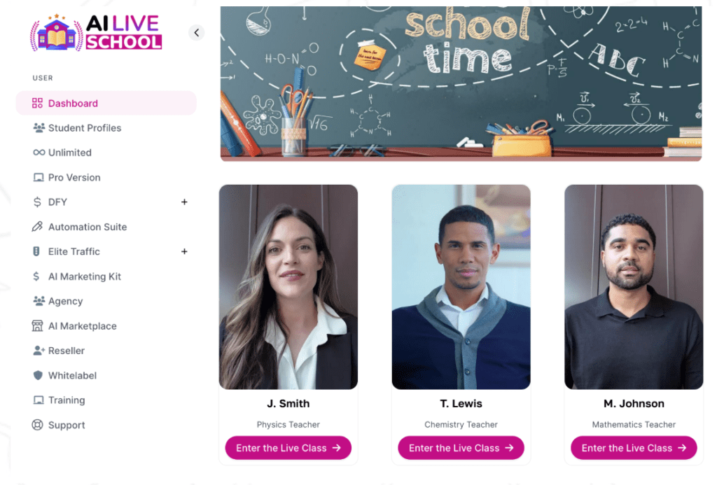 AI Live School Builder Review